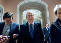 Senate Majority Leader Mitch McConnell (Credit: Getty Images)