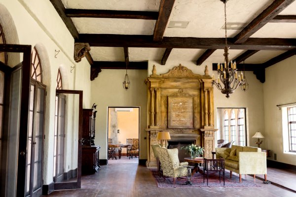 Interior view of the Howey Mansion
