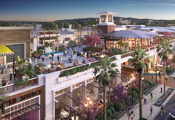 A rendering of 2nd &amp; PCH (credit: CenterCal Properties)