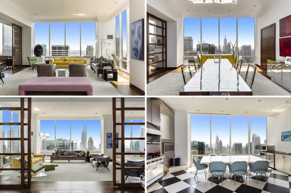 The Gucci sisters’ Olympic Tower Penthouse (Credit: Corcoran)