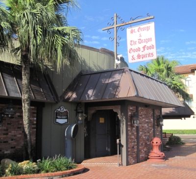 The former St. George and the Dragon restaurant in Naples
