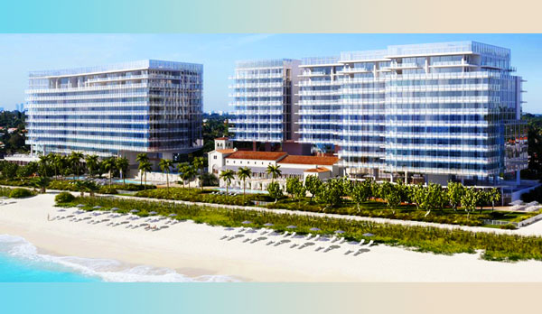 Rendering of the project (Credit: Four Seasons Private Residences at The Surf Club)