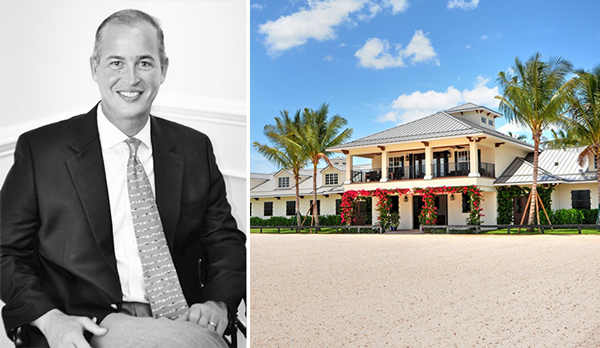 14942 Grand Prix Village Drive and Thomas Baldwin of Sotheby's International Realty (Credit: Sotheby's International Realty)