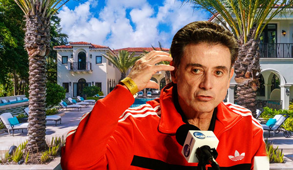 Rick Pitino and his mansion (Credit: Wikimedia Commons, Luxhunters)