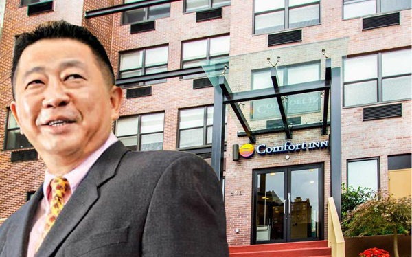Sam Chang and 548 West 48th Street (Credit: Choice Hotels)