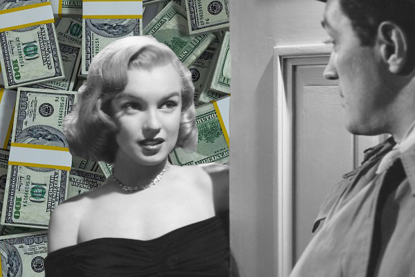 (Credi:t Marilyn Monroe in The Asphalt Jungle (1950); Max Pixel, back photo)
