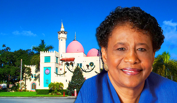 Miami-Dade Commissioner Barbara Jordan and Opa-Locka City Hall (Credit: Wikipedia and Miami-Dade County)
