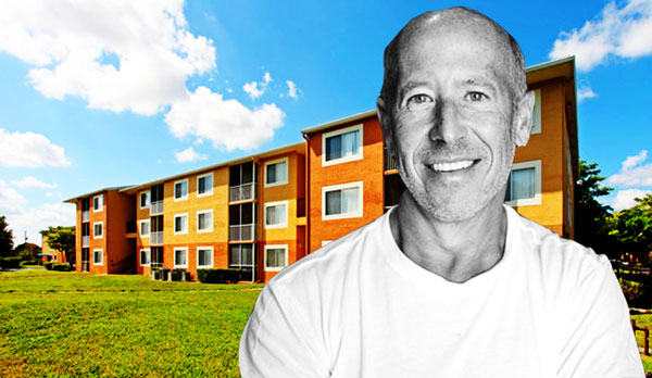 Congress Park Apartments and Starwood’s Barry Sternlicht (Credit: Apartments.com and Wikipedia)