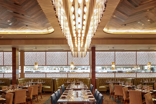 Del Frisco's Double Eagle Steakhouse in Orlando (Credit: Aria Group Architects)