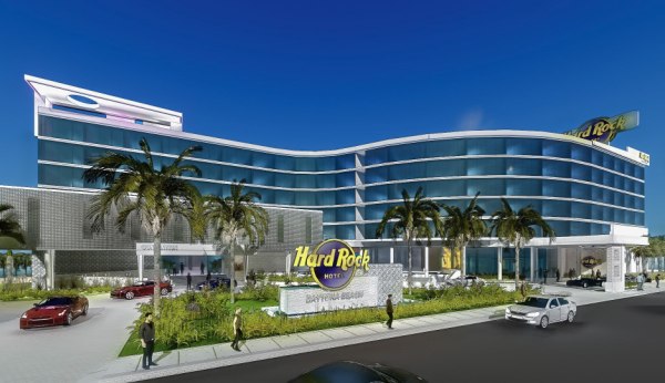 Rendering of Hard Rock Hotel in Daytona Beach