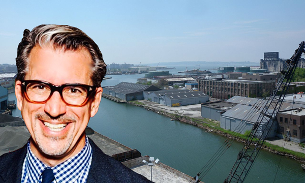 The Gowanus canal and James Lima (Credit: JLP+D)
