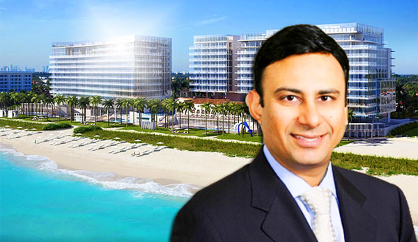 Rendering of the Four Seasons Private Residences at The Surf Club and Mantu Gupta