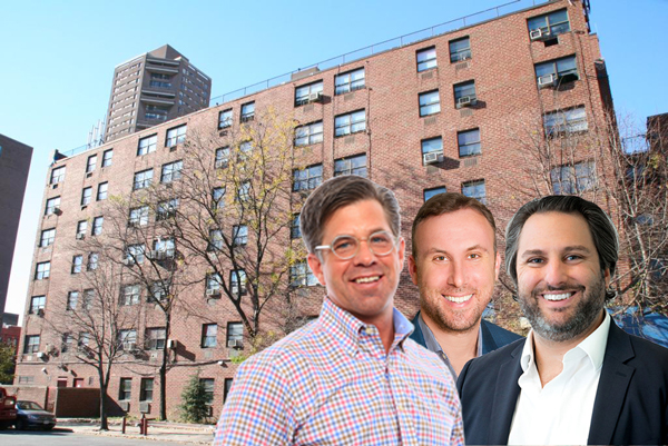 From left: Belveron's Paul Odland, Hudson Valley Property Group's Jason Bordainick and Andrew Cavaluzzi and 1680 Madison Avenue