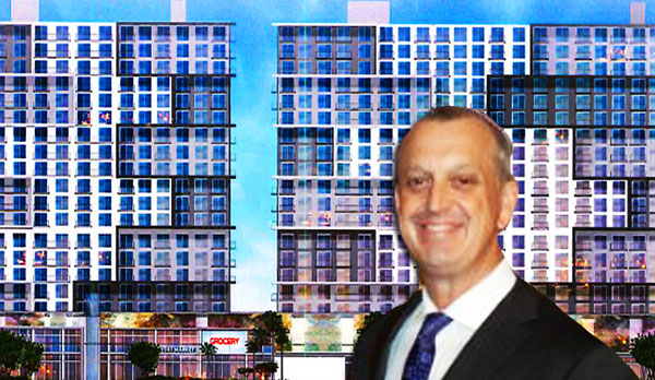 Rendering of Riverwest Miami and Alan Amdur