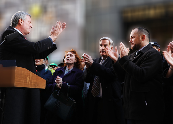 Mayor Bill de Blasio (Credit: Getty Images)