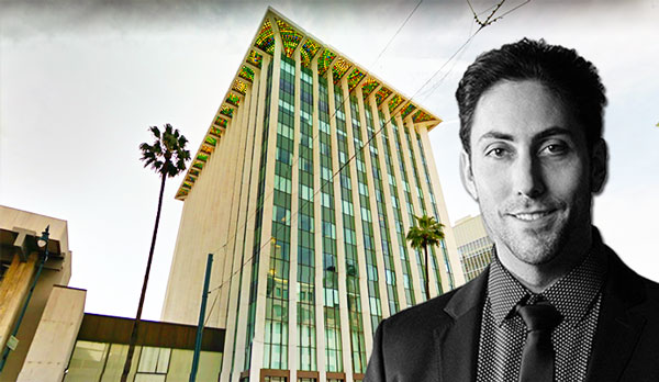 Dominic Labriola with Compass' Regional Headquarters at 9454 Wilshire Boulevard (Credit: Mercer Vine, Google Maps)
