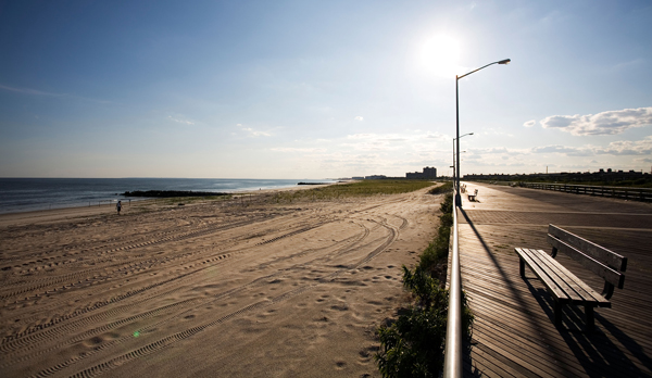 A stretch of beach on the peninsula, where major developers are building rentals and condos