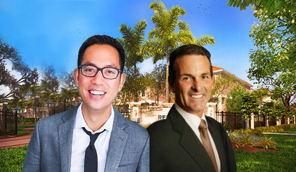Co-founder and CEO of OpenDoor Eric Wu, and Lennar CEO Stuart Miller (Credit: LinkedIn, Forbes)
