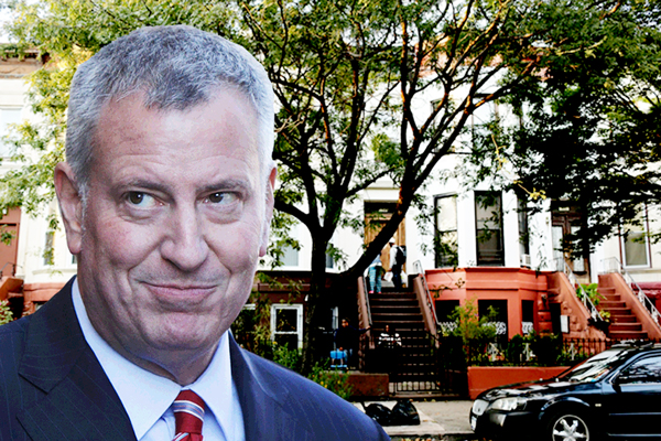 Mayor Bill de Blasio and NYC homes