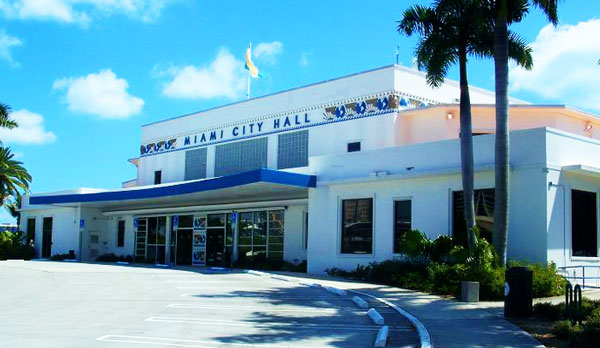 Miami City Hall (Credit: Wikimedia Commons)