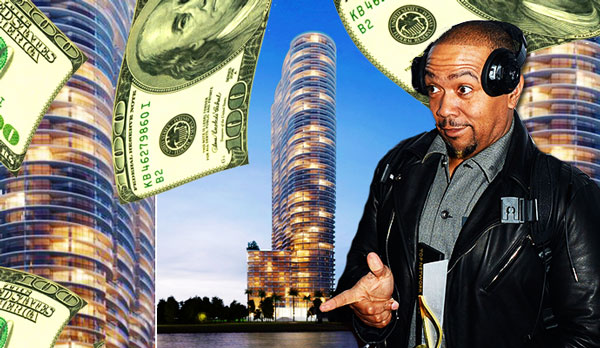 Timbaland and 1770 North Bayshore Drive (Credit: Photo by Matt Winkelmeyer/Getty Images, the Melo Group, Public Domain Images)