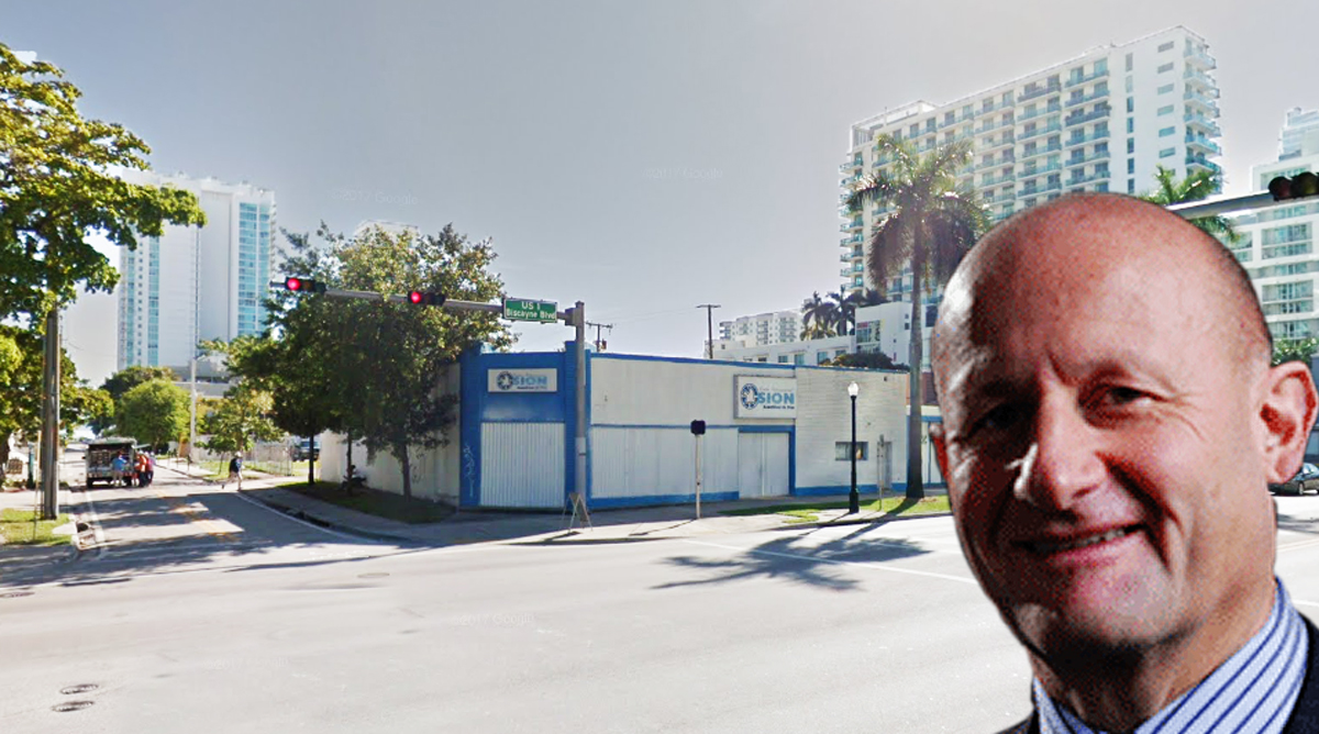 2521 Biscayne Boulevard and William Wiener (Credit: Google Maps and Viscor)