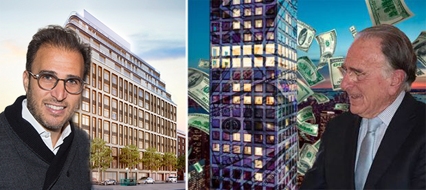 Broad Street Development's Raymond Chalmé with 40 Bleecker Street, and Harry Macklowe with 432 Park Avenue