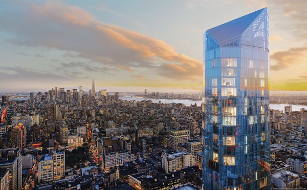 45 East 22nd, where developer Bruce Eichneris looking for an inventory loan