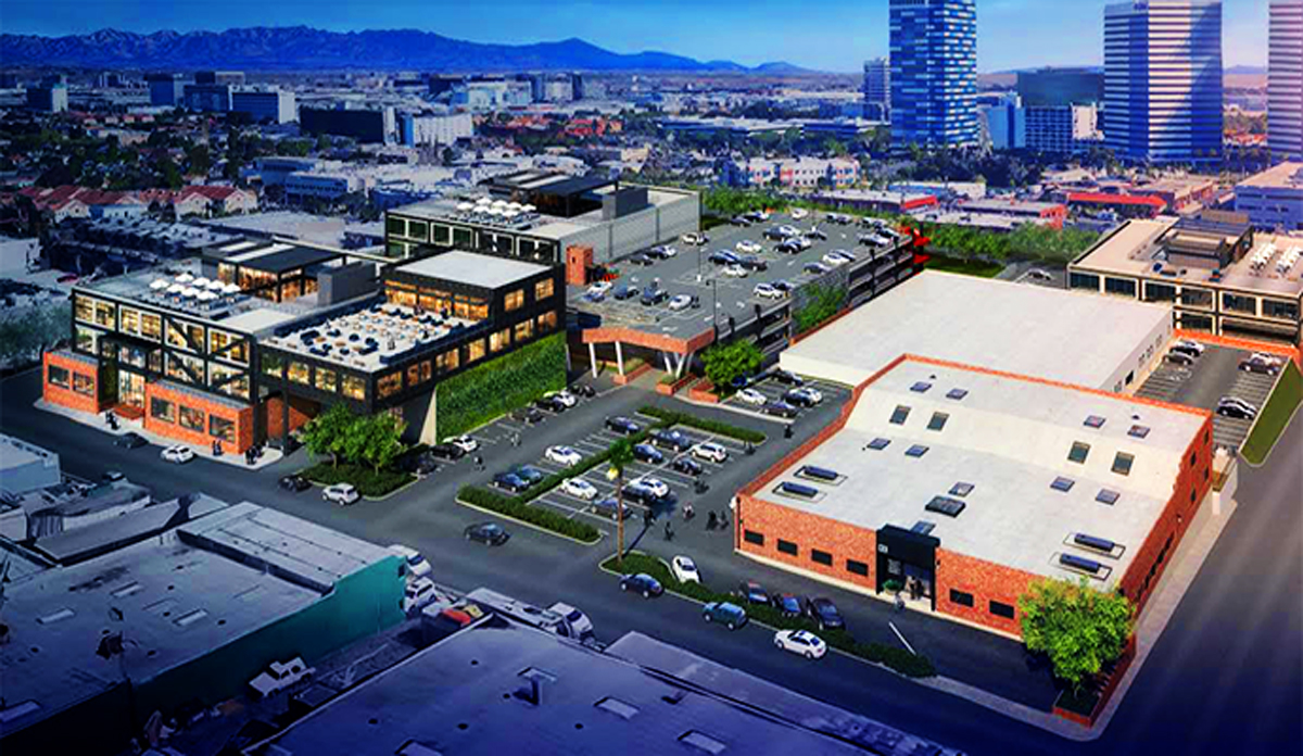 A rendering of the redeveloped El Segundo property (Credit: Segal Commercial)