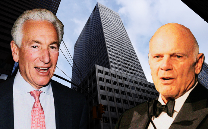 Charles Kushner, 666 Fifth Avenue and Steve Roth (Credit: Getty Images)