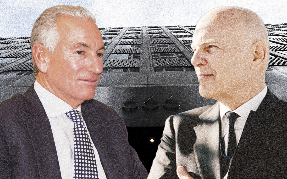 Charles Kushner, Steve Roth and 666 Fifth Avenue (Credit: Getty Images)