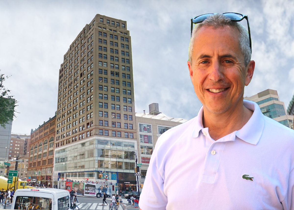 Danny Meyer and 853 Broadway (Credit: Getty Images and Google Maps)