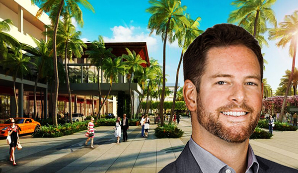 Rendering of Bal Harbour Shops and Matthew Whitman Lazenby