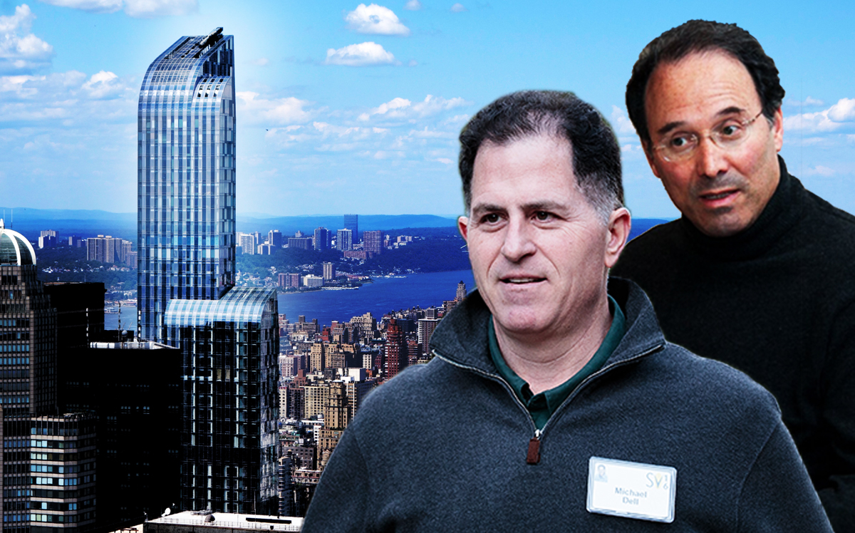 One57, Michael Dell and Gary Barnett (Credit: Getty Images)