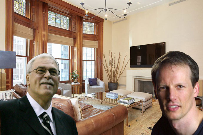 Phil Jackson and Jim McKelvey with 205 West 57th Street