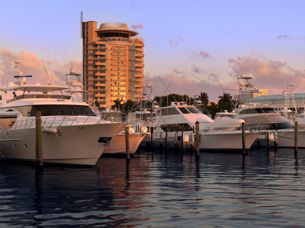 The Pier Sixty-Six hotel and marina in Fort Lauderdale (Credit: Tavistock Development Corp.)