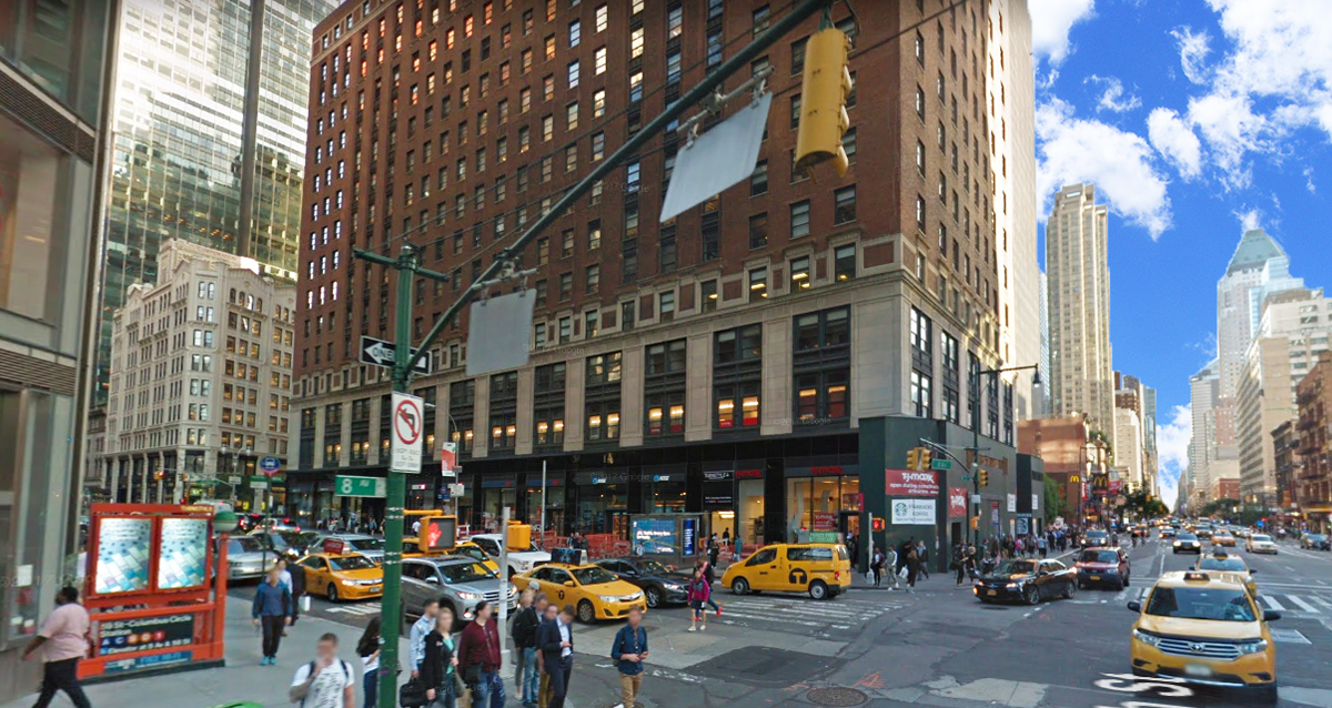 T.J. Maxx at 250 West 57th Street (Credit: Google Maps)