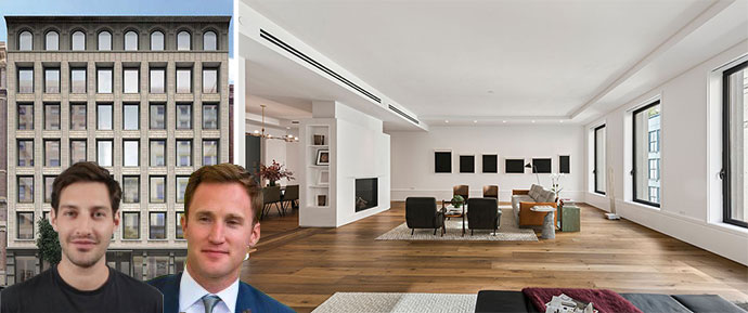 KUB’s Roger Bittenbender and Shawn Katz with 150 Wooster Street