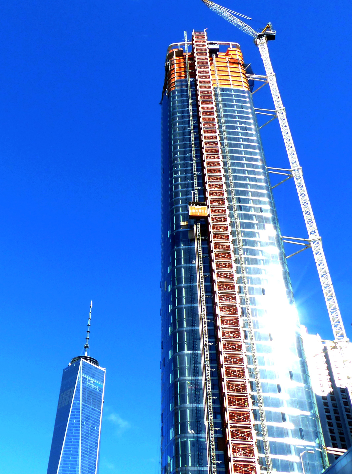50 West Street under construction (Credit: Wikimedia Commons)