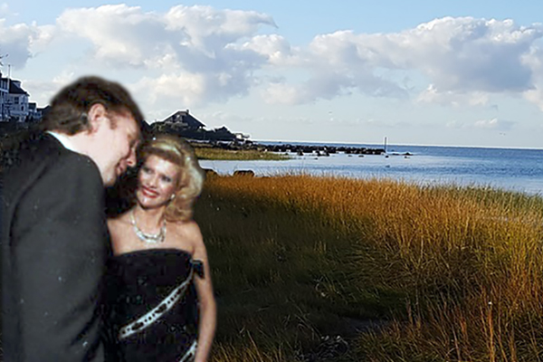 From left: Donald and Ivana Trump in 1985, Long Island Sound in Greenwich, Connecticut. (Credit: Mary Anne Fackelman, Pixabay)
