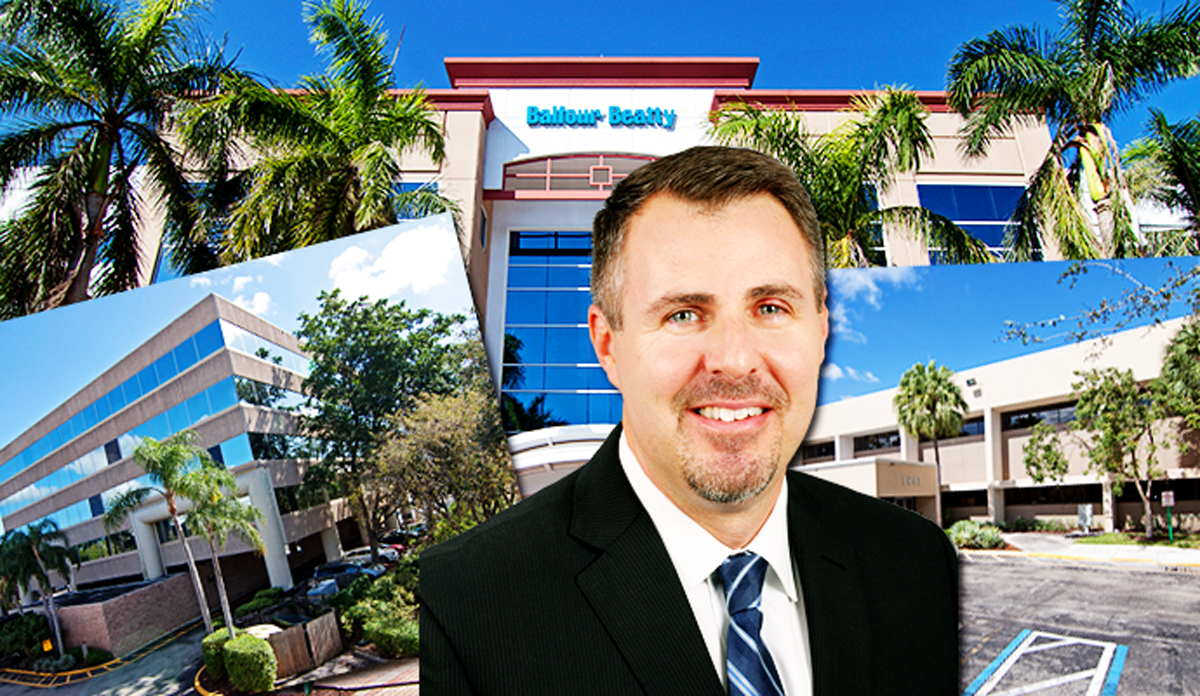 Pointe 1801, Southpointe and Pointe Broward and Avison Young’s David Duckworth (Credit: Avison Young)