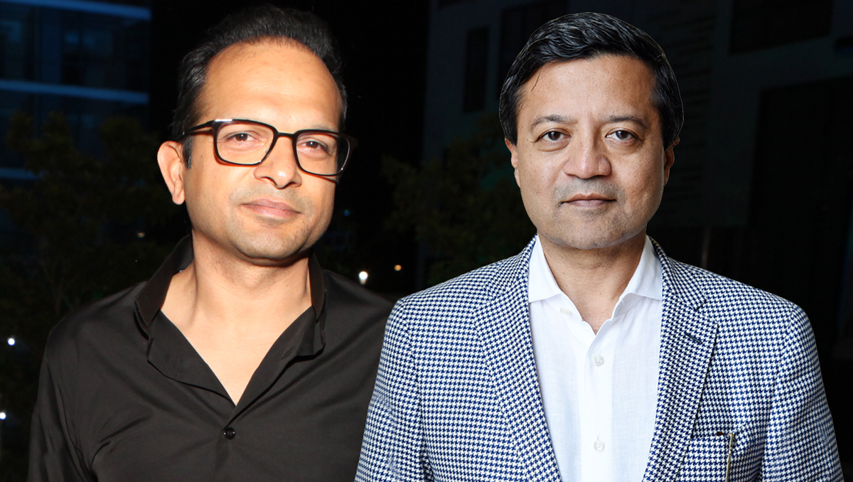 Lalit Goyal and Anurag Bhargava (Credit: Getty Images)