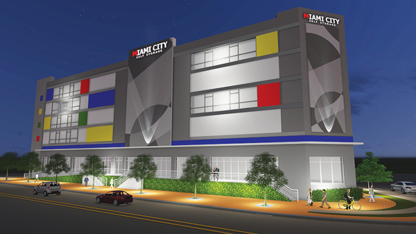 The Miami City Self Storage facility in Wynwood is one of two locations the company opened late last year.