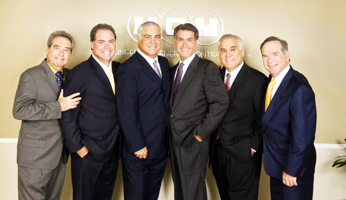 From left to right: Raul Munilla, Juan Munilla, Jorge Munilla, Lou Munilla, Fernando Munilla and Pedro Munilla