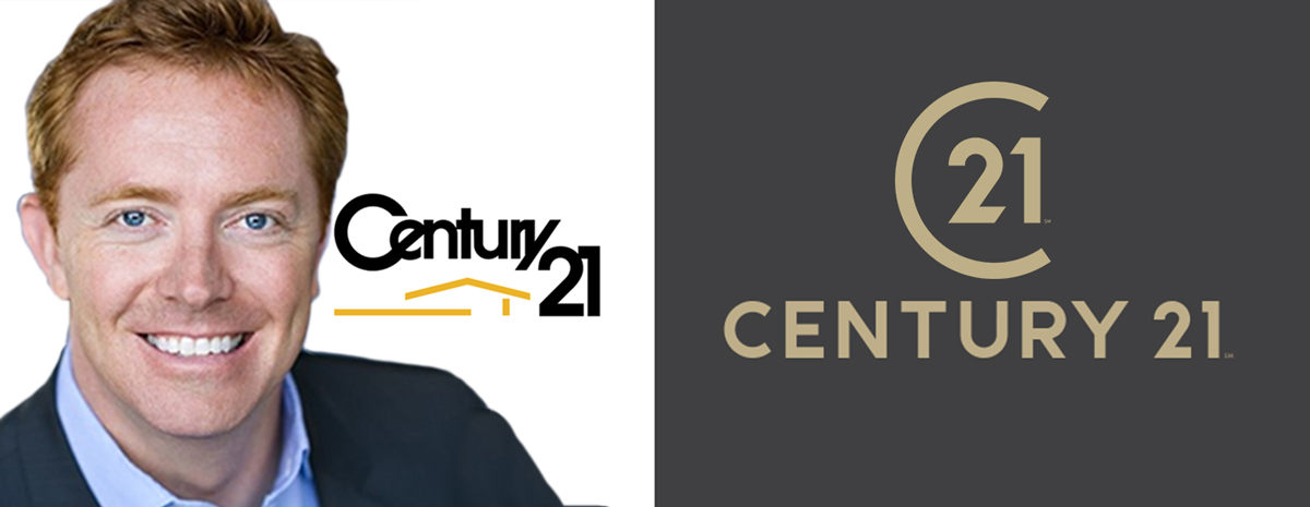 Nick Bailey, Century 21's old logo and their new logo