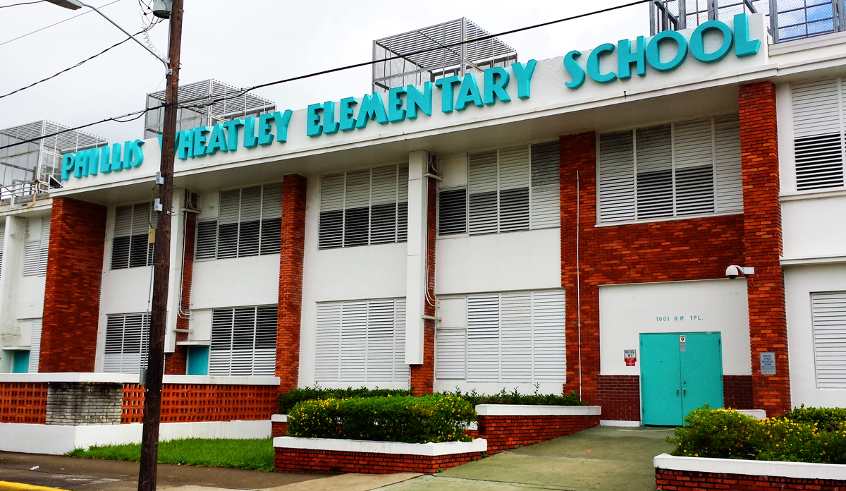 Phillis Wheatley Elementary School (Credit: Wikimedia Commons)