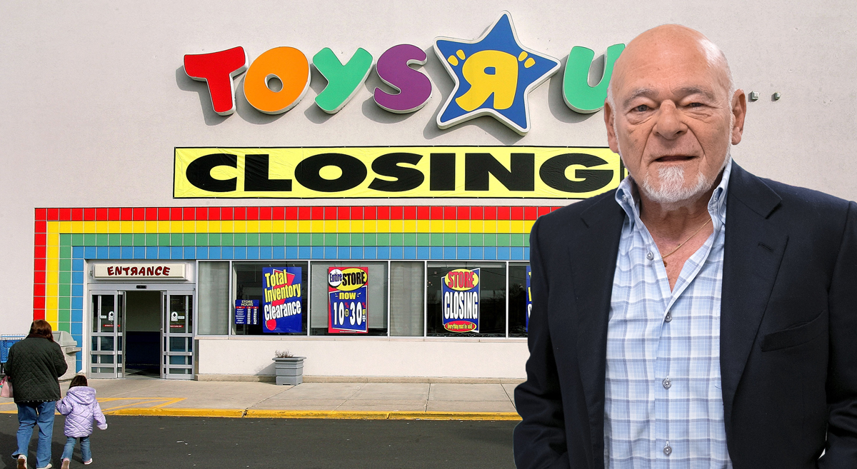 Sam Zell and Toys "R" Us (Credit: Getty Images)