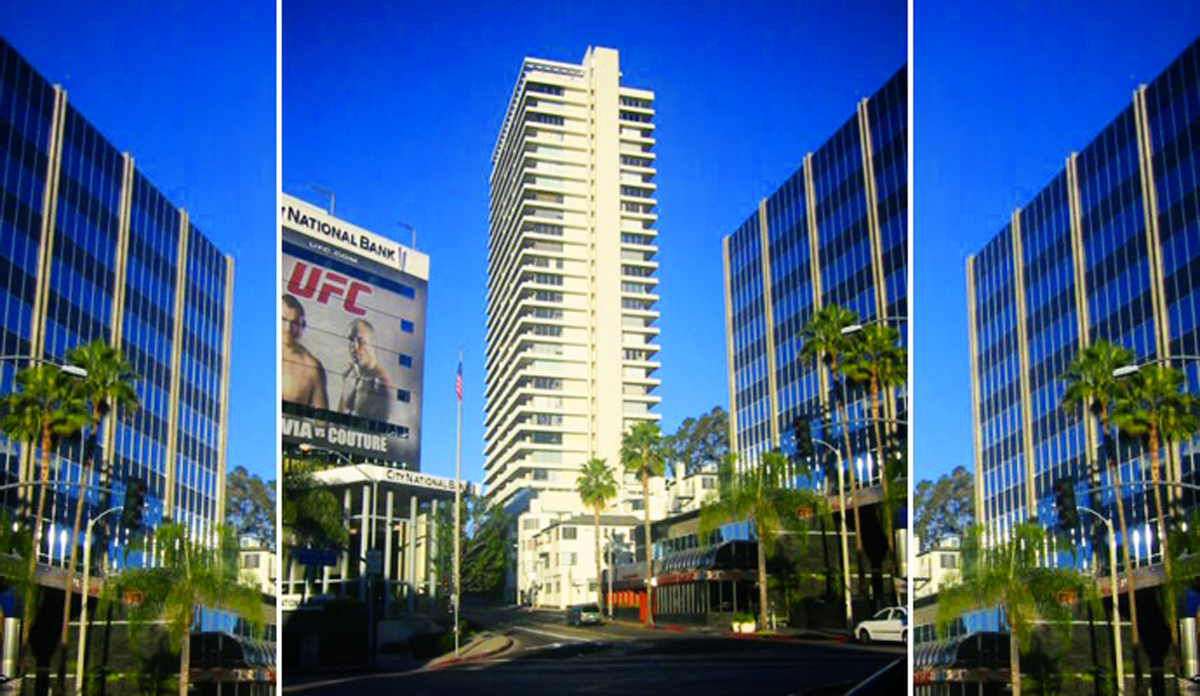 The Sierra Tower in West Hollywood (Credit: Wikimedia Commons)