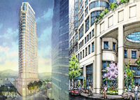 Indivest restarts plans for 29-story condo tower in Westwood