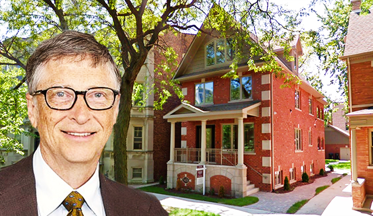 Bill Gates and the house (Credit: Wikipedia)